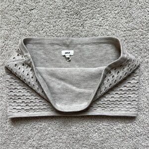 Aerie Knit Bandeau Tube Top – Size M – Neutral Beige / Taupe